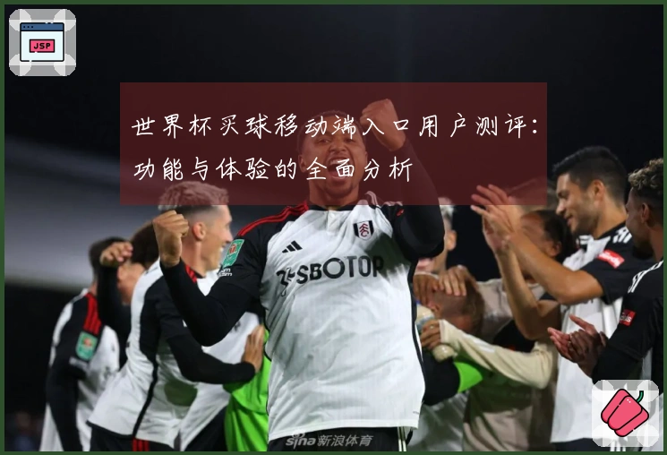世界杯买球移动端入口用户测评：功能与体验的全面分析